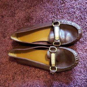 Coach Felicia Brown Loafers Size 8B
